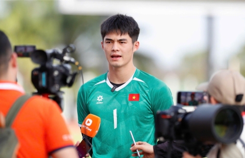 Thủ môn số 1 U22 Việt Nam nói điều gan ruột trước trận bán kết