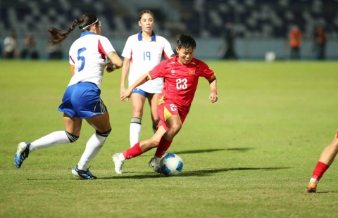 Thua penalty nghiệt ngã , ĐT nữ Việt Nam lỡ hẹn tấm HCV SEA Games