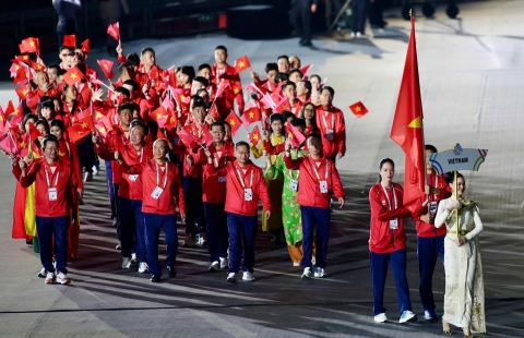 Đoàn thể thao Việt Nam chính thức đạt chỉ tiêu HCV ở SEA Games 33