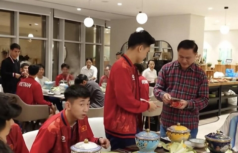 U23 Việt Nam được lì xì trước ngày dự VCK U23 châu Á