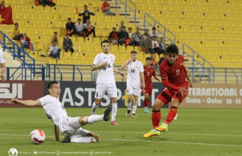 Link xem trực tiếp U23 Việt Nam vs U23 Kyrgyzstan, 21h00 ngày 09/01