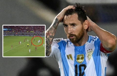 Messi chọc khe tuyệt đẹp, được khuyên rời sân trước Venezuela