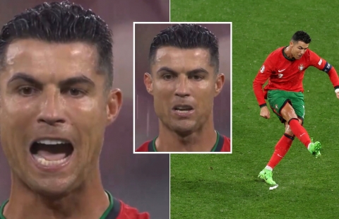 CĐV bóc trần thông điệp của Ronaldo trước khoảnh khắc sút phạt