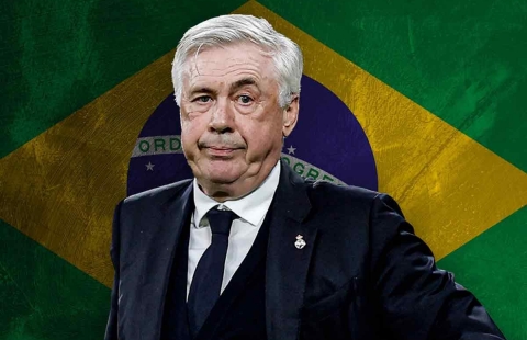 Carlo Ancelotti nhận lương kỷ lục trên tuyển Brazil?