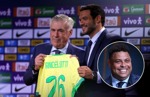 Ronaldo: 'Ancelotti là HLV lý tưởng để đưa Brazil vô địch World Cup 2026'