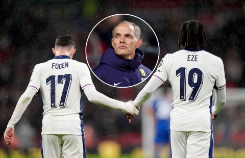 Tuchel: 'Dự bị là chìa khóa giúp tuyển Anh chiến thắng'