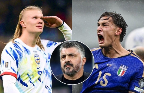 HLV Gattuso cay đắng: 'Italia đã hoảng sợ và không giữ được bản lĩnh'