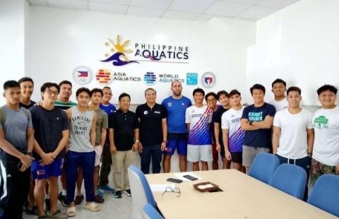 Đội tuyển bơi lội Philippines đặt mục tiêu vàng tại SEA games 33