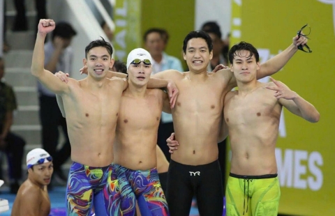 Vòng loại bơi ngày 12/12: Kình ngư Việt Nam đồng loạt vào chung kết