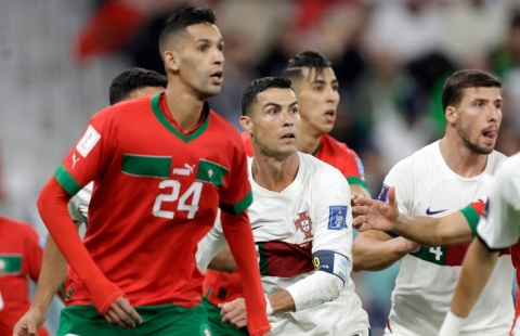VIDEO bàn thắng Bồ Đào Nha 0-1 Ma Rốc: Viết nên lịch sử!