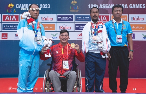 Bảng tổng sắp ASEAN Para Games 12: Việt Nam vượt chỉ tiêu, xếp thứ 3 toàn đoàn