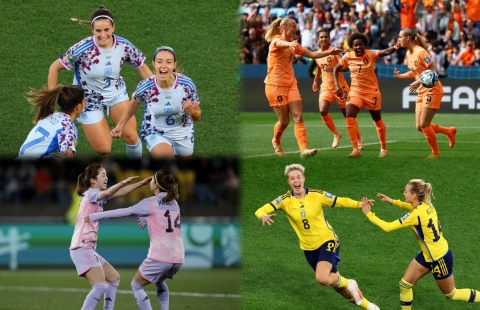 Xác định 2 cặp tứ kết đầu tiên tại World Cup nữ 2023