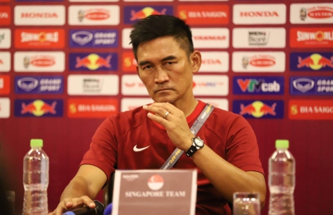 HLV Singapore tiết lộ chiến thuật khiến U23 Việt Nam chia điểm