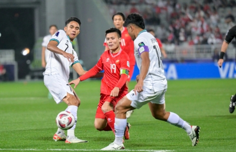 Indonesia 'lộ' đội hình đấu Việt Nam tại vòng loại World Cup