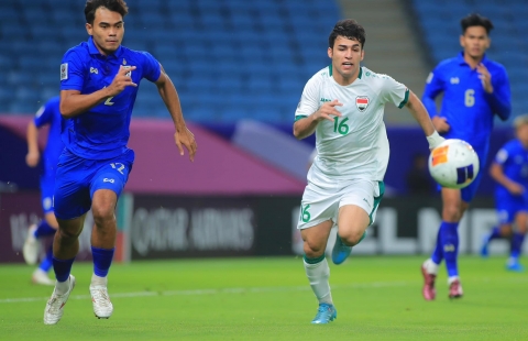 Đè bẹp Tajikistan, U23 Iraq sống dậy cơ hội vào tứ kết