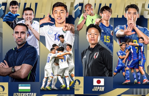 Nhật Bản và Uzbekistan đứng trước cột mốc lịch sử ở VCK U23 châu Á