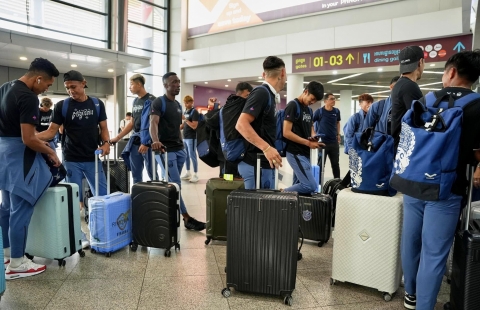 Campuchia 'khăn gói' lên đường sang giao hữu với ĐT Việt Nam