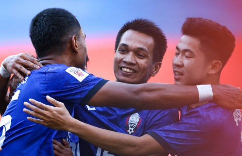 Highlights Campuchia 3-2 Philippines: 'Nhà vua' ĐNÁ tạo địa chấn
