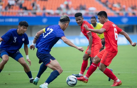 Kyrgyzstan tạo địa chấn, giành vé đi tiếp tại Asiad 19