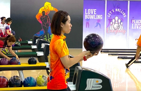 Thúy Uyên giành HCV bowling giải quốc gia