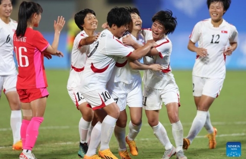 Đại thắng 8-0, Triều Tiên vào chung kết Asiad
