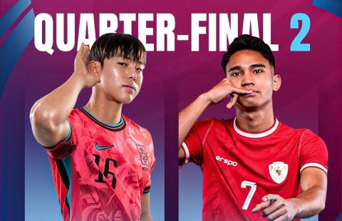 Trực tiếp U23 Indonesia 0-0 U23 Hàn Quốc: Nhập cuộc tự tin