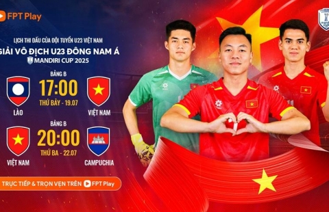 NHM nhận tin không thể vui hơn ở giải đấu U23 Việt Nam 2 lần vô địch
