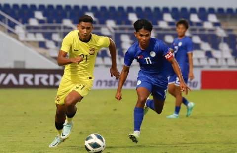 Trực tiếp U23 Malaysia vs U23 Philippines, 17h00 hôm nay 15/7