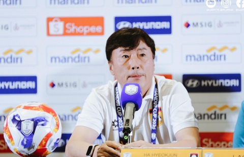 Thua 0-3, HLV U23 Lào thốt lên: 'U23 Việt Nam quá mạnh'