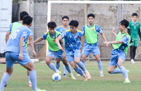 Sắp đương đầu Malaysia, HLV Kim Sang Sik nhận tin vui từ U22 Việt Nam