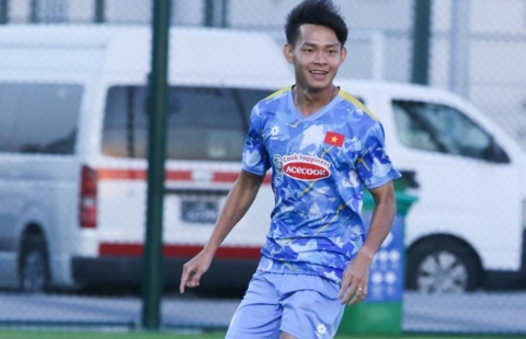 Bùi Vĩ Hào gửi thông điệp đến HLV Kim Sang Sik: 'Mục tiêu của tôi là...'