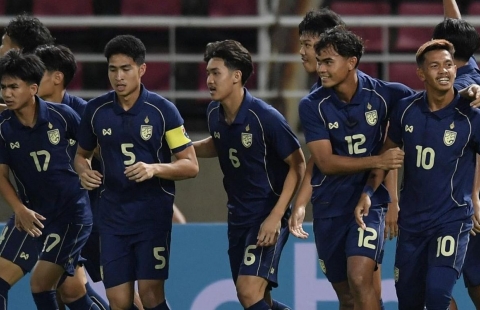 AFC có động thái đặc biệt với U23 Thái Lan trước giải châu Á