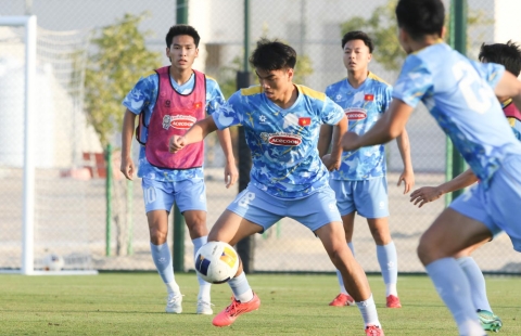 Truyền thông Lào phản ứng bất ngờ về tình hình của U23 Việt Nam ở VCK châu Á