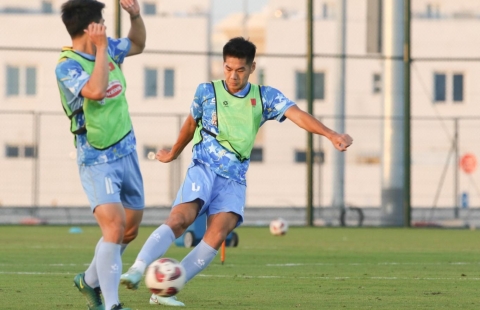 Trung vệ U23 Việt Nam hạ quyết tâm đánh bại Jordan ở VCK châu Á