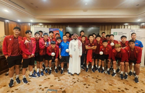 AFC làm việc với U23 Việt Nam về phòng chống doping tại VCK U23 châu Á