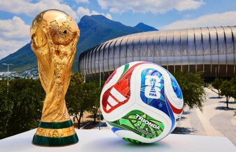 Trái bóng chính thức của World Cup 2026 được tích hợp AI cực hiện đại