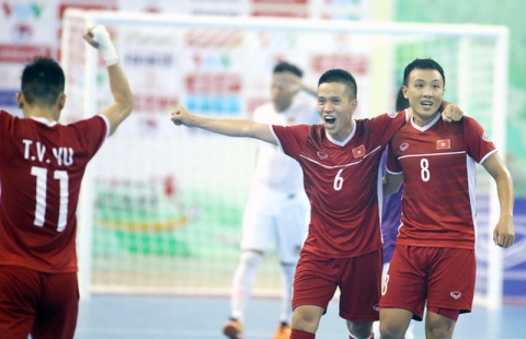 VIDEO: Trận thắng 'hủy diệt' của đội tuyển futsal Việt Nam
