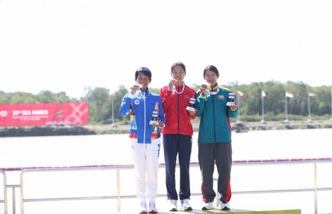 Rowing Việt Nam ghi hattrick HCV chỉ trong vòng vài tiếng