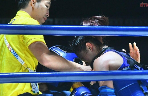 VĐV Thái Lan òa khóc vì bị trọng tài xử ép trắng trợn tại SEA Games 33