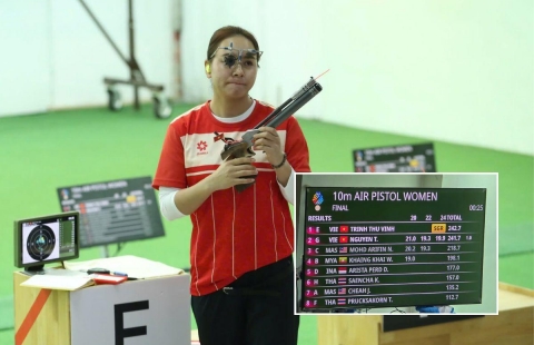 Thu Vinh hé lộ bí quyết sau cú đúp HCV và phá kỷ lục SEA Games