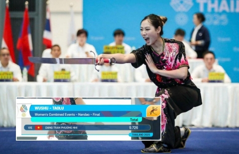 Hot girl Wushu tạo cú hích cho Việt Nam ở SEA Games