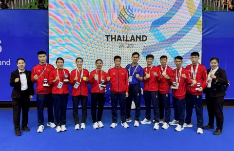 Kickboxing Việt Nam: Quật ngã Thái Lan, viết dấu ấn SEA Games 33
