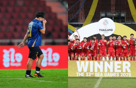 CĐV Đông Nam Á dậy sóng với hiệu suất HCV của Việt Nam so với Thái Lan