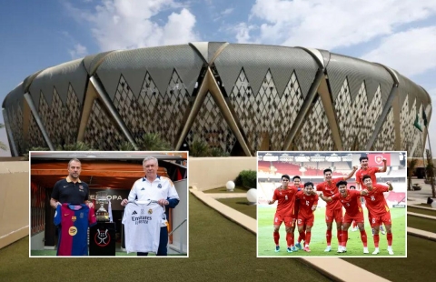 U23 Việt Nam đá giải U23 châu Á tại sân từng tổ chức El Clasico