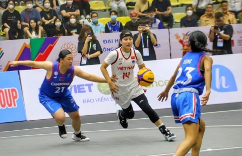 Lịch thi đấu chung kết bóng rổ 3x3 SEA Games 32 ngày 7/5: Việt Nam vs Philippines