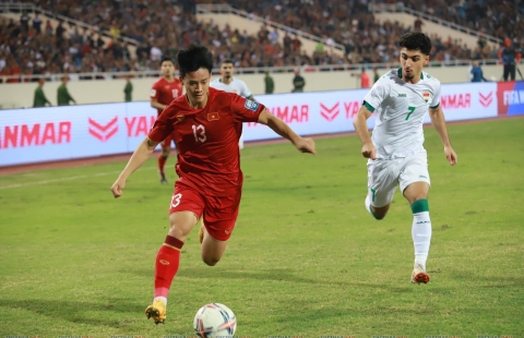 Thua đau Iraq, ĐT Việt Nam vẫn sáng cửa đi tiếp