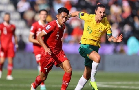 Trực tiếp U23 Indonesia 1-0 U23 Australia: Căng mình chống đỡ