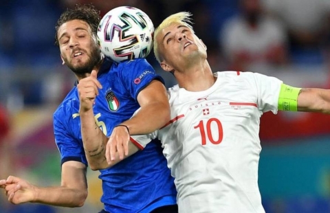 Lịch thi đấu bóng đá hôm nay 29/6: Italia vs Thụy Sĩ mấy giờ?