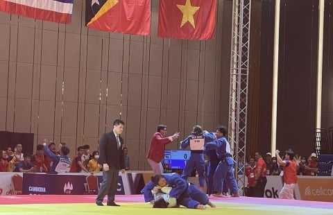 Hạ 3 võ sĩ Thái Lan nhập tịch, Judo Việt Nam giành HCV SEA Games