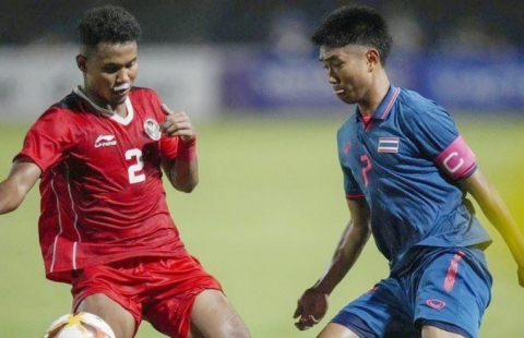Cầu thủ Indonesia phải khâu 4 mũi sau chung kết SEA Games 32